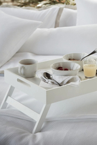 Matte White Breakfast in Bed Tray